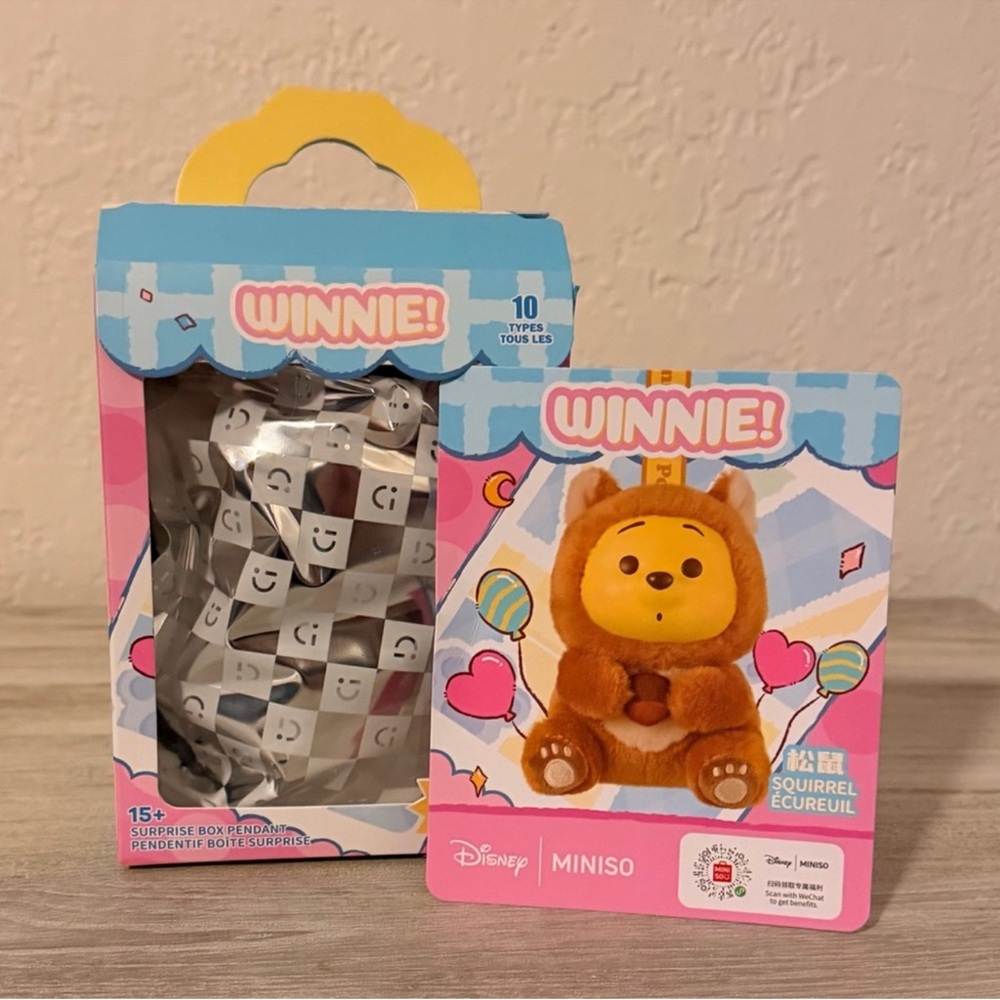 Miniso Winnie the Pooh Blind Box - Confirmed Squirrel